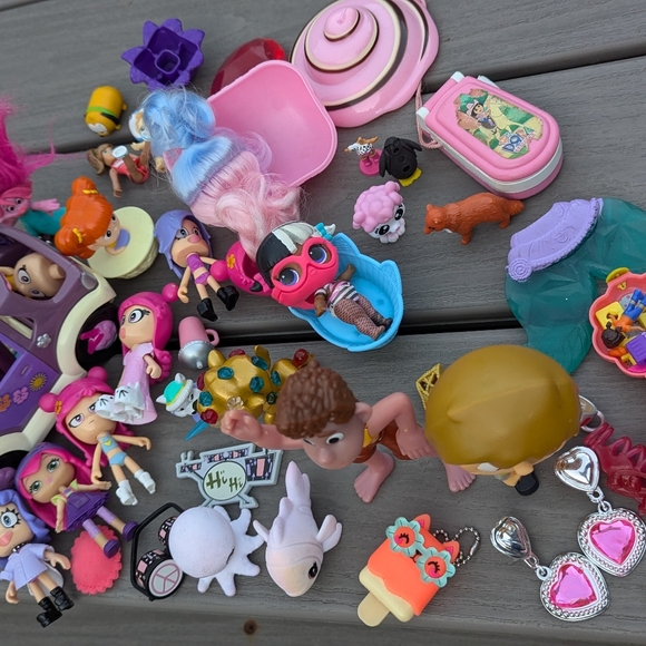 Miniature Shopping Fruit Dolls Action Lol doll figurines mashup mystery BUNDLE * - Picture 3 of 14